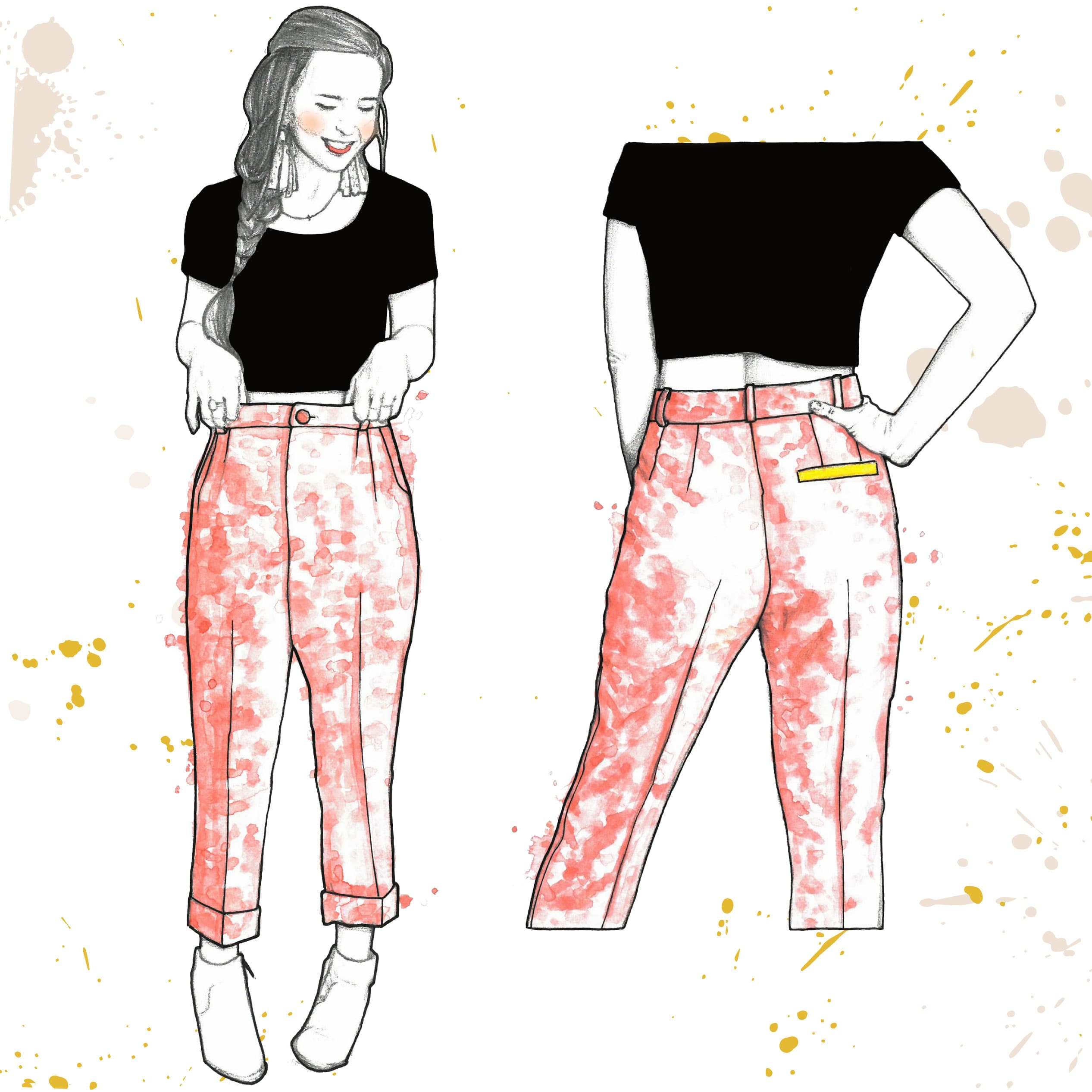 Nita Trousers Pdf Pattern thumbnail