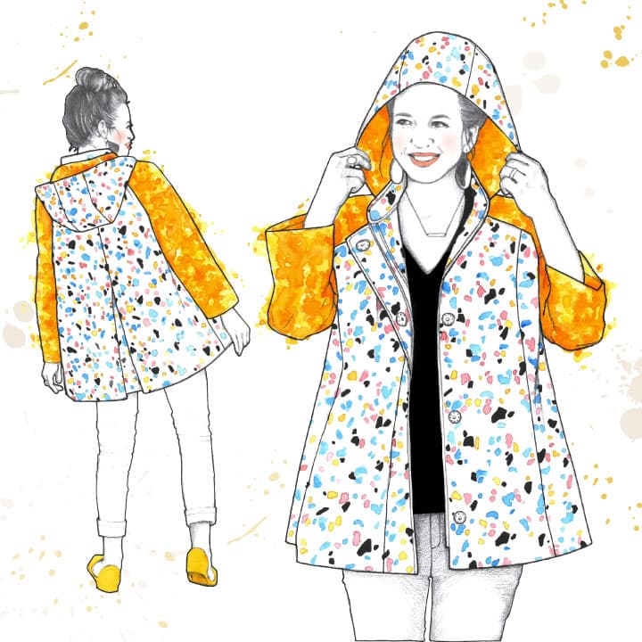 Whitney Raincoat Pdf Pattern thumbnail