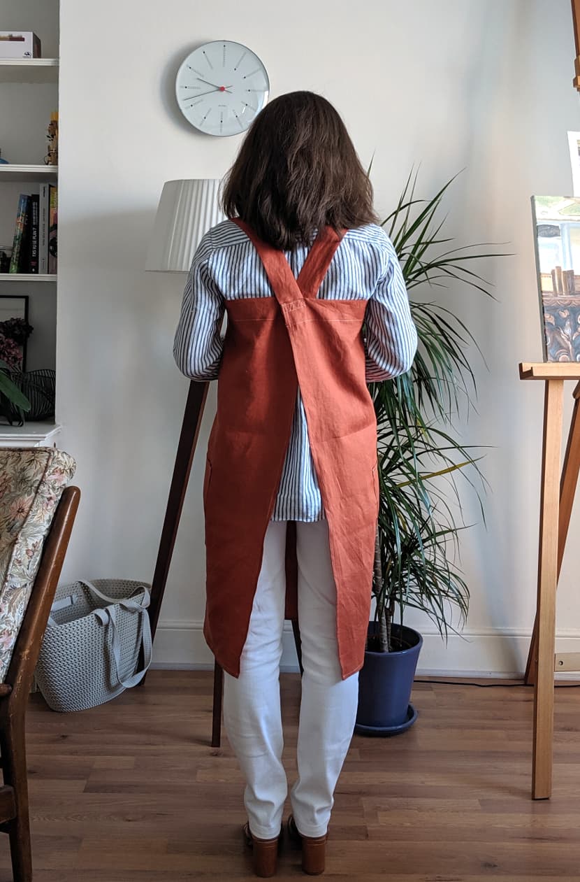 Cross-Back Apron Pattern - Dust thumbnail