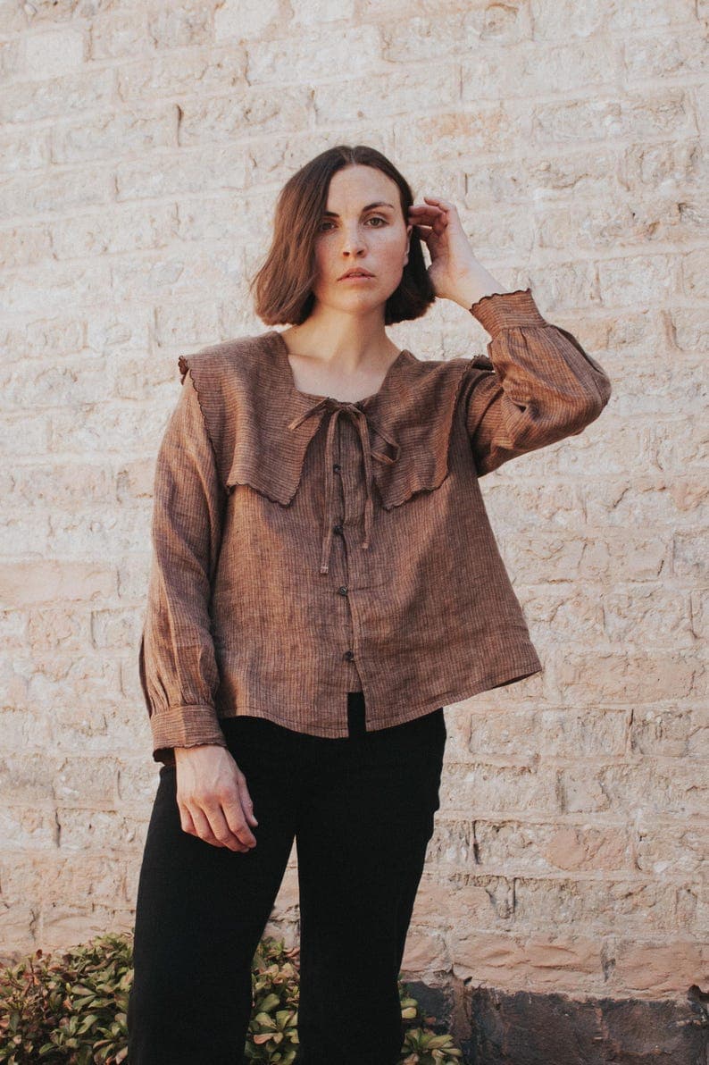 Rosamund Blouse Pdf Sewing Pattern thumbnail