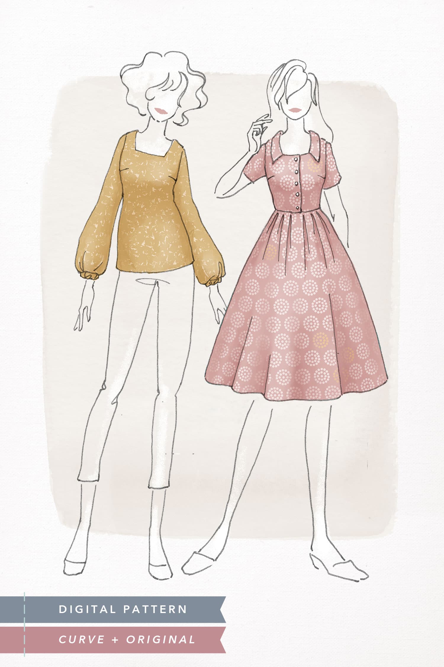 The Aisling Blouse & Asteria Dress Bundle thumbnail