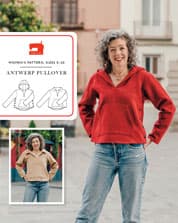 Antwerp Pullover Sewing Pattern thumbnail