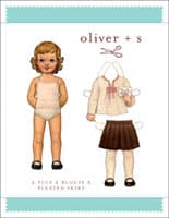 2 + 2 Blouse + Pleated Skirt Sewing Pattern thumbnail