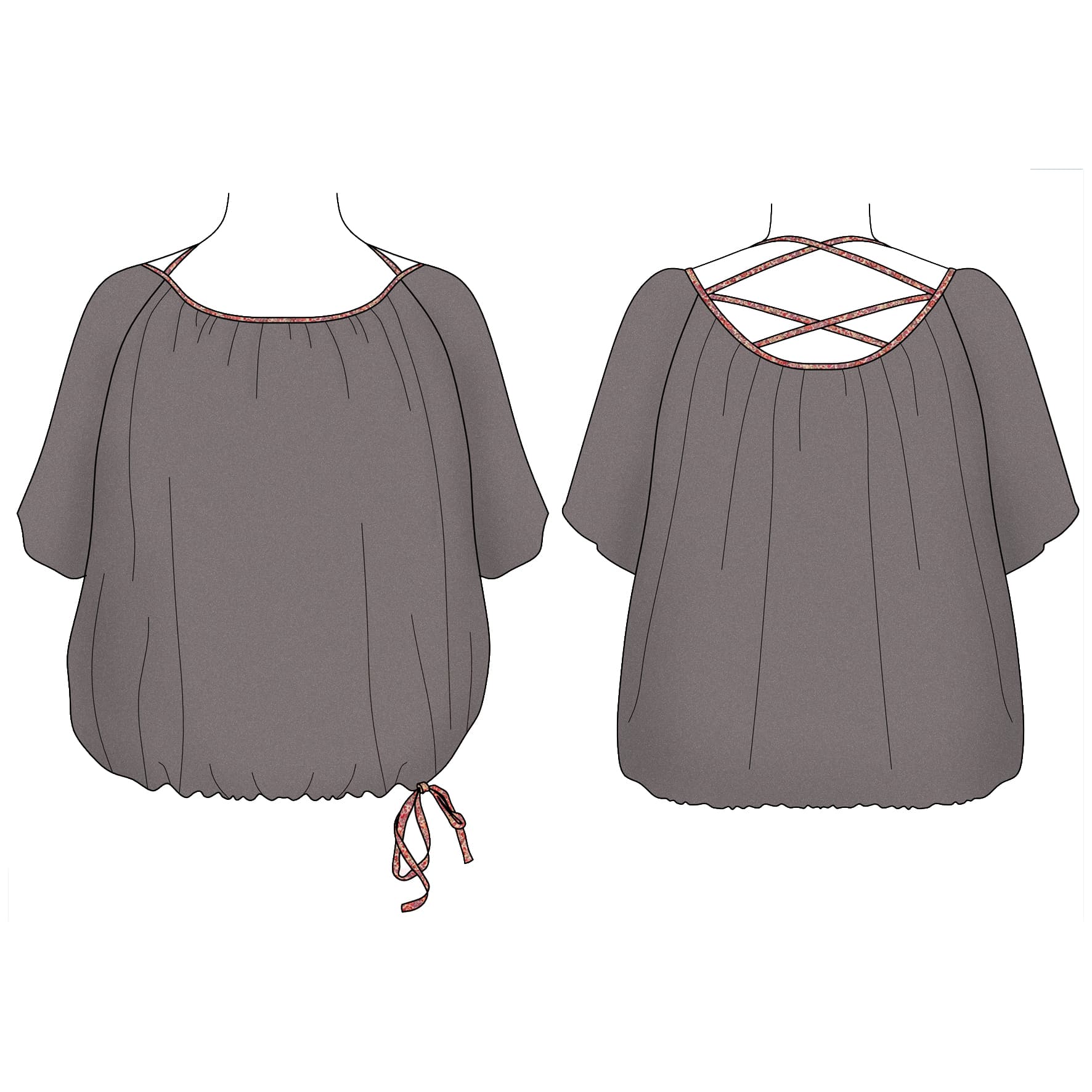 Ipomee - La Blouse Lacee Croisee thumbnail