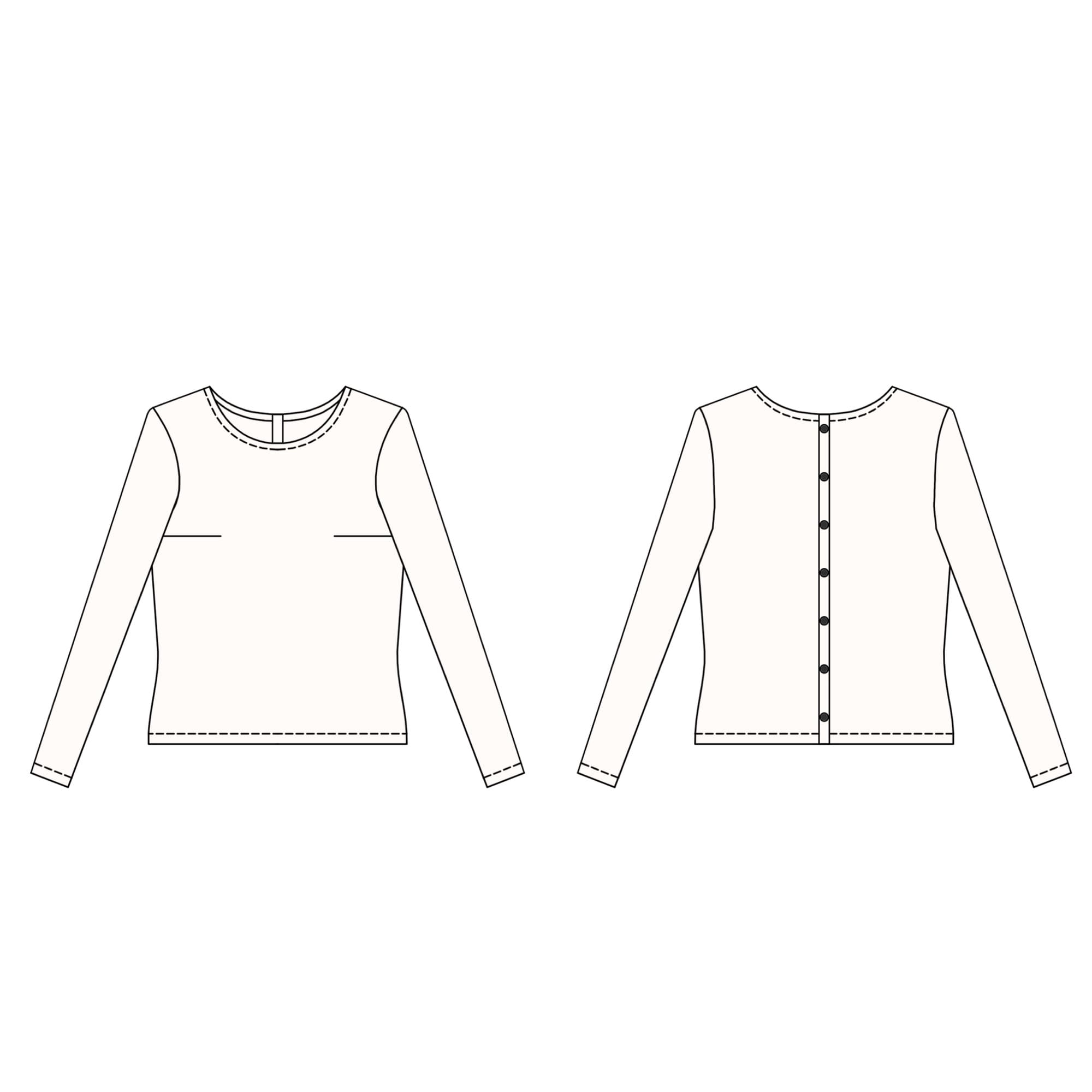Capucine - La Blouse Boutonnee Dans Le Dos - Fr/En thumbnail