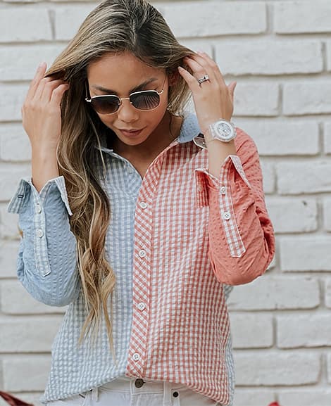 Aria Button Down Shirt, Tunic & Dress thumbnail