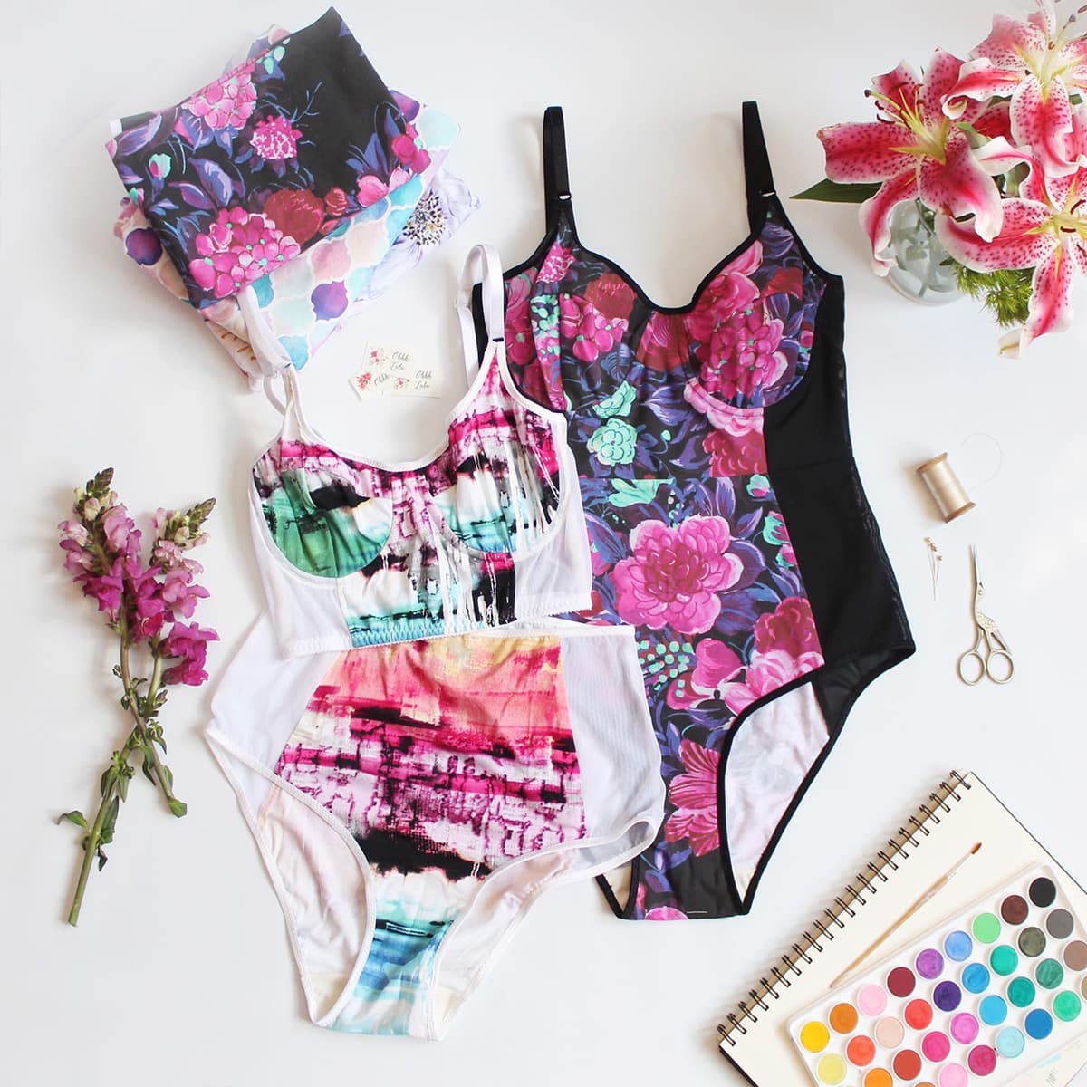 Cindy Underwire Bodysuit And Separates Pdf Sewing Pattern thumbnail
