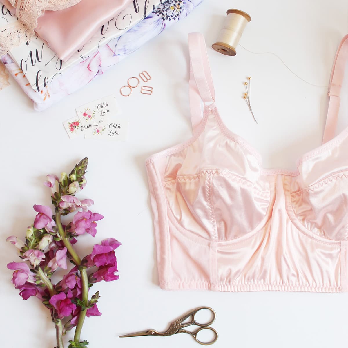 Cindy Longline Underwire Bra Pdf Sewing Pattern thumbnail