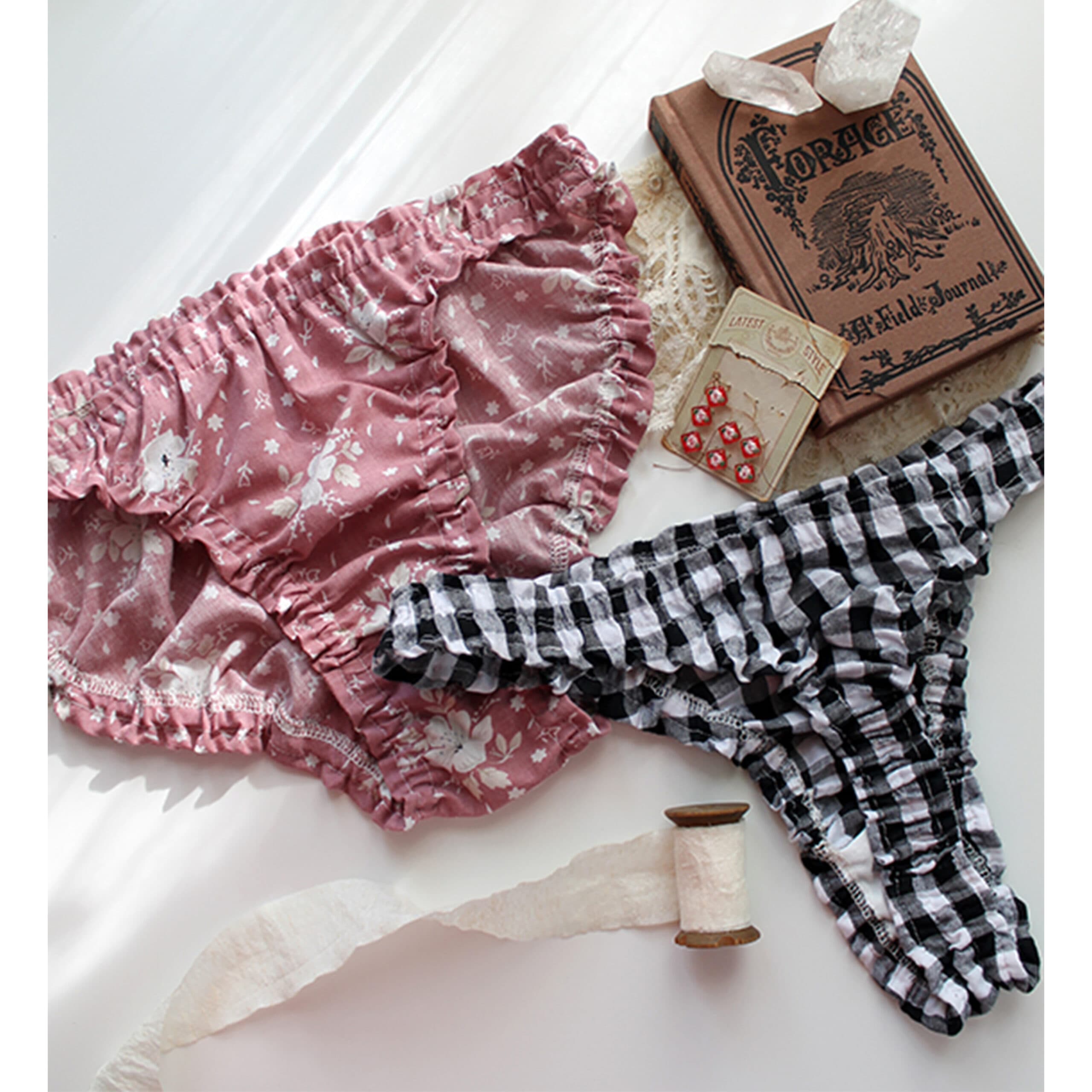 August Ruffle Thong & Panties Pdf Sewing Pattern thumbnail