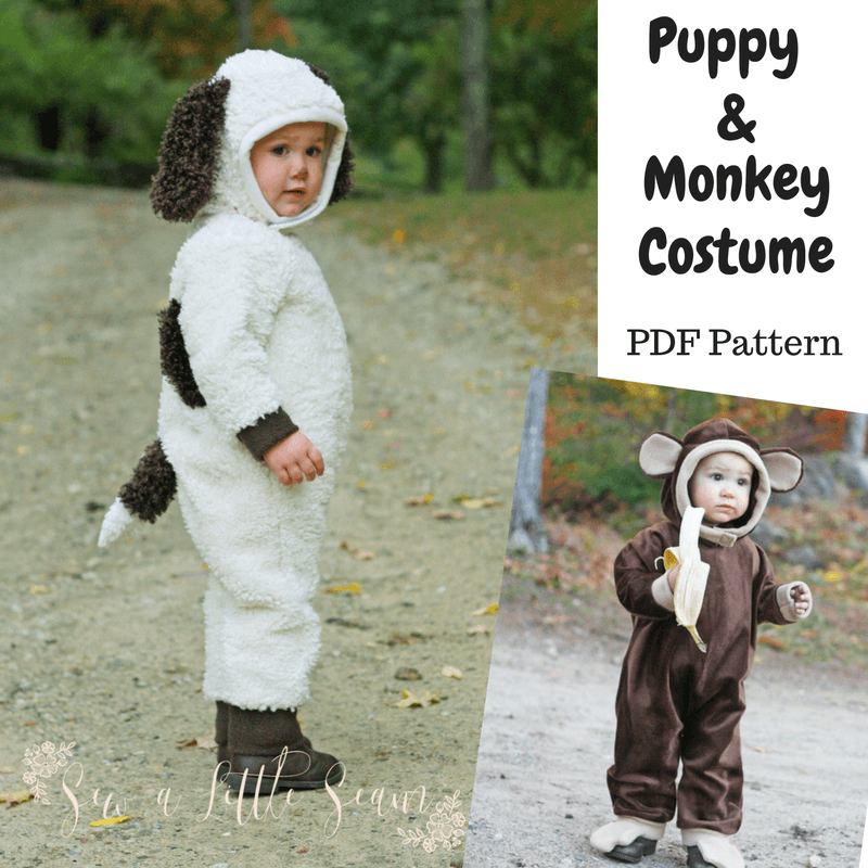 2t Animal Costume (Puppy And Monkey) thumbnail