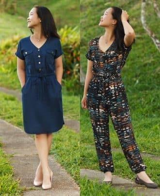 Anza Jumpsuit & Dress Digital Sewing Pattern (Pdf) thumbnail