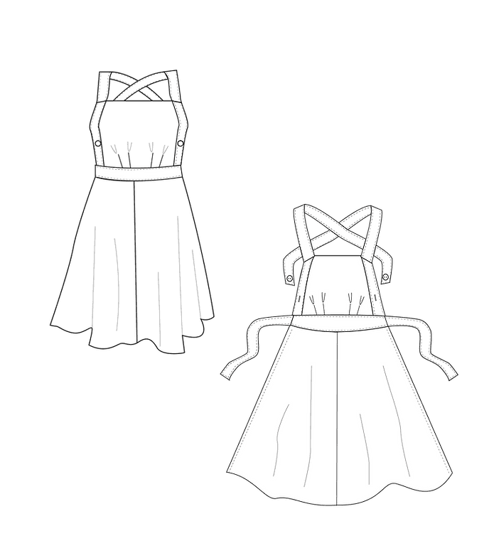 Coquelicot - Pinafore & Apron Expansion thumbnail